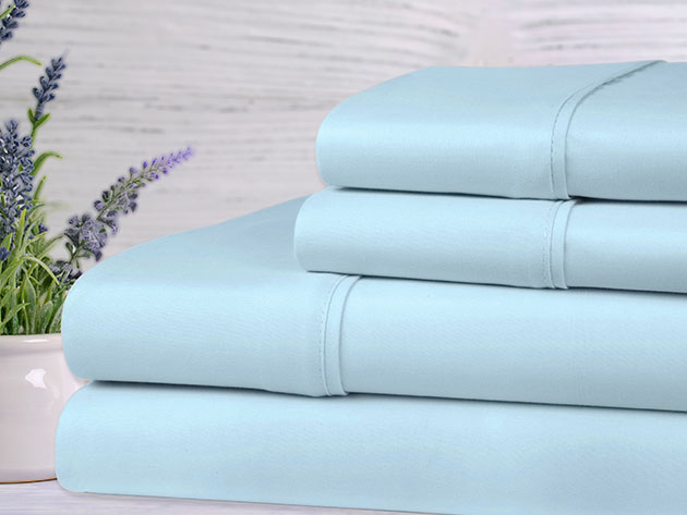 lavender bamboo piece scented aqua queen sheet king sheets kathy ireland bed spent credit every twin joyus harvey steve