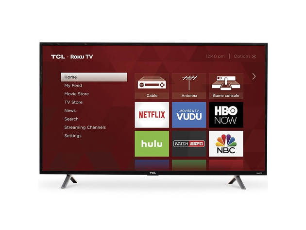 TCL 40S305 40 inch 3-Series Roku Smart HD TV