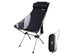 Nice C HighBack Camping Chair (Black/1-Pack)