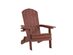 Cal Adirondack Chair Brick Red