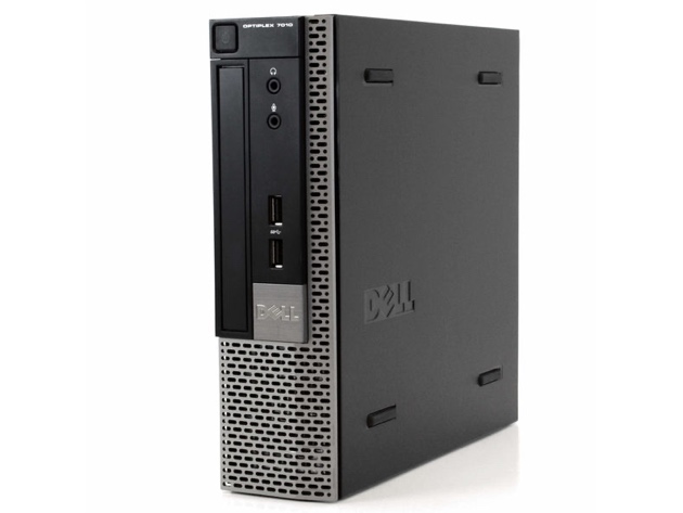 Dell OptiPlex 7010 Small Form Factor PC, 3.20 GHz Intel i5 Quad Core Gen 3, 4GB RAM, 120GB SSD, Windows 10 Professional 64 Bit (Renewed)