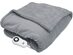 Serta Fleece Electric Heated Warming Snuggler Cape Wrap Gray - Gray