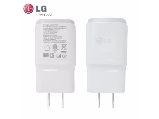 LG Adaptive Fast Charger with Micro USB Cable White