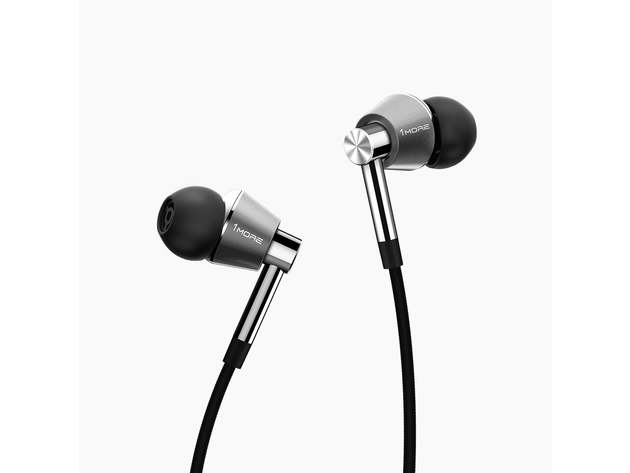 1MORE Triple Driver In-Ear Headphones Silver