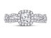 1.29 Carat (ctw G-H, I1-I2) Cushion-Cut Diamond Engagement Ring in 14K White Gold - 6