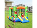 Costway Inflatable Bounce House Jumper Castle Kids Playhouse w/ Basketball Hoop & Slide