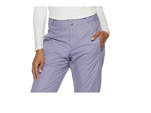 Columbia Women's Modern Mountain Internal-Gaiter Snow Pants Lilac Size Small