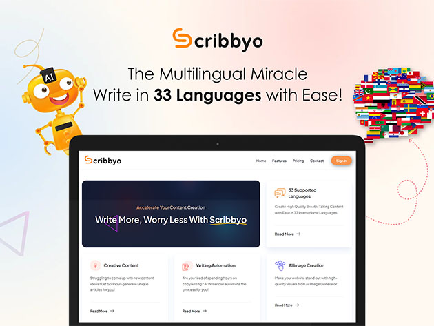 Scribbyo: Lifetime Subscription 