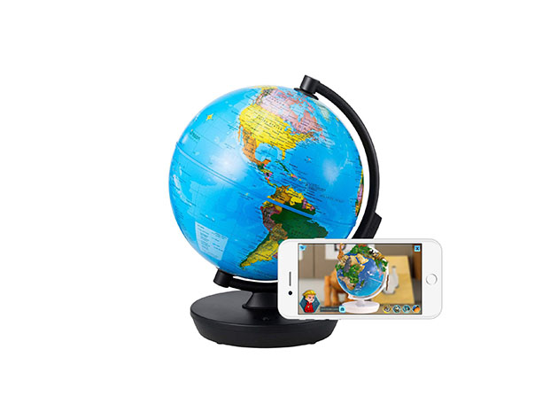 SmartGlobe 3-in-1 Illuminated Globe with Built-In Augmented Reality