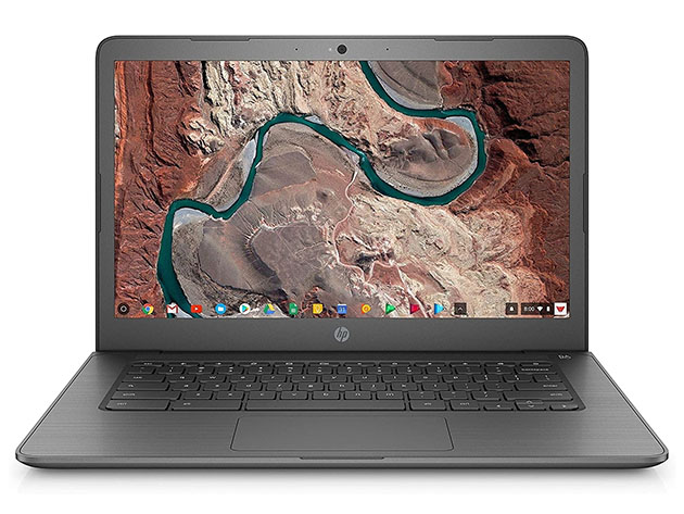 HP Chromebook 14" Intel Celeron 4GB RAM - Gray (Certified Refurbished)