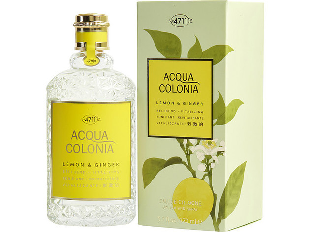 4711 ACQUA COLONIA by 4711 LEMON & GINGER EAU DE COLOGNE SPRAY 5.7 OZ