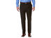 Haggar Men's Big & Tall Premium Comfort Classic Fit Flat Front Dress Pants Black Size 46x36