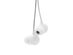 Sleeper Loop Silicone Unibody 3.5mm Aux Earphones (White)