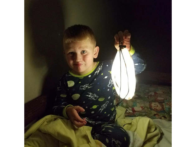 5Ft Portable USB LED Rope Light and Lantern