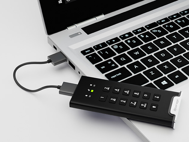 diskAshur M² USB3 256-bit Portable SSD (1TB)