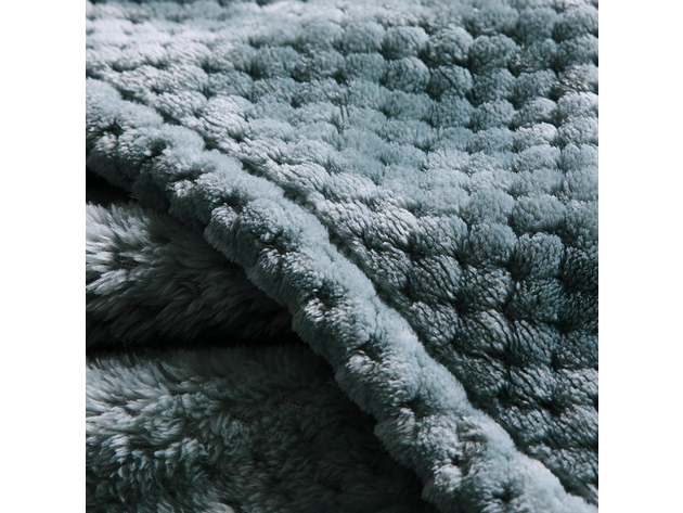 500 Series Classic Textured Oversized Throw Mineral