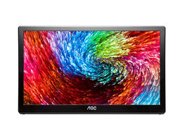 AOC (E1659FWU) 15.6" USB 3.0 Portable HD LED Monitor (Open Box)