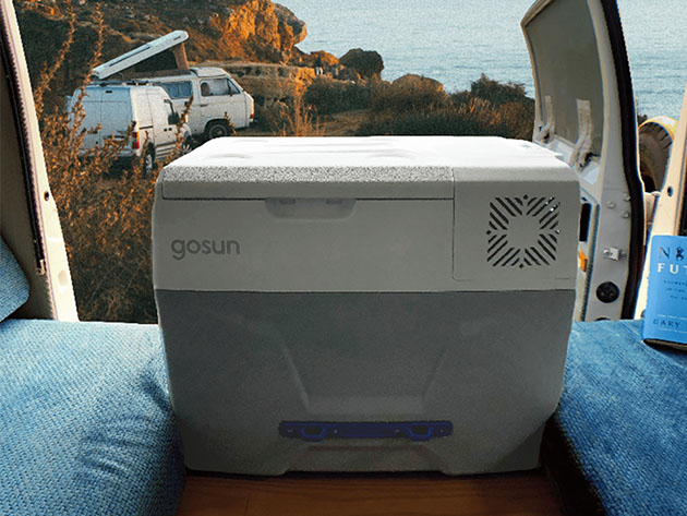 GoSun Chill Solar Cooler + SolarTable 60