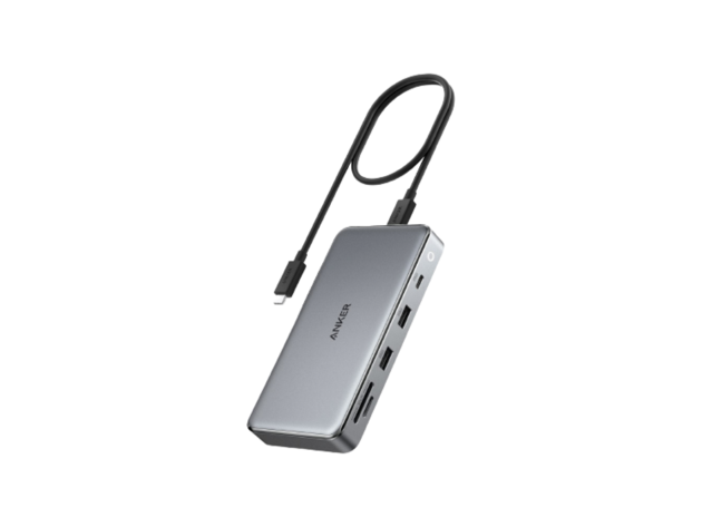 Anker 563 USB-C Hub (11-in-1, Dual 4K HDMI, for MacBook)