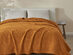 Vintage Cotton Waffle Blanket (Throw/Bronze)
