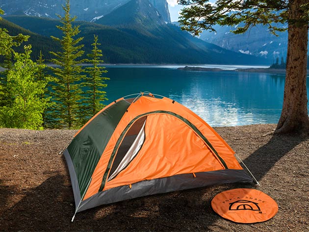 Pop-A-Shade 3-Person Tent (Orange/Green)