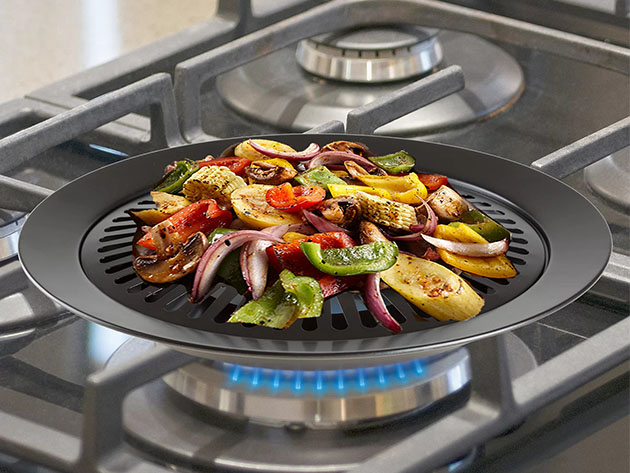 Stove Top Grill Pan - Smokeless Nonstick Outdoor Indoor Grill