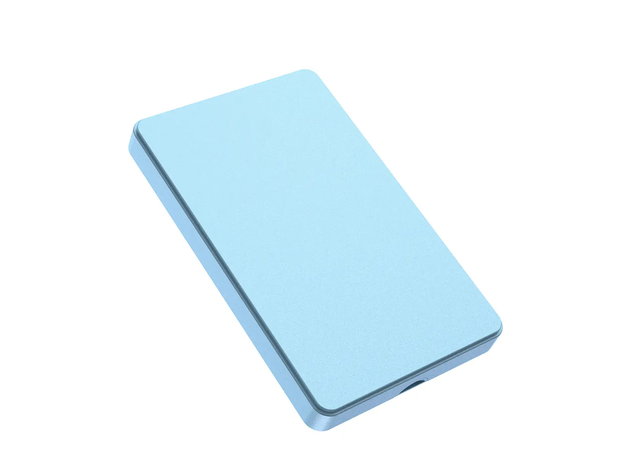 Slim Portable USB 3.0 External Hard Drive - 320GB (Blue)