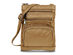 Krediz Leather Crossbody Bag for Women (Regular/Khaki)