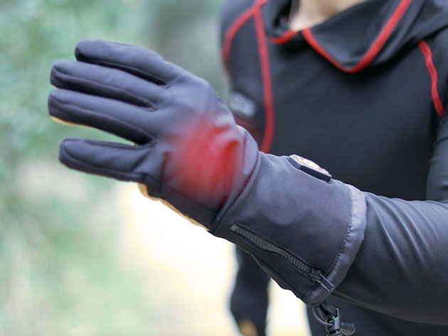 Full Leather Heated 3.7V Work Gloves - FNDN