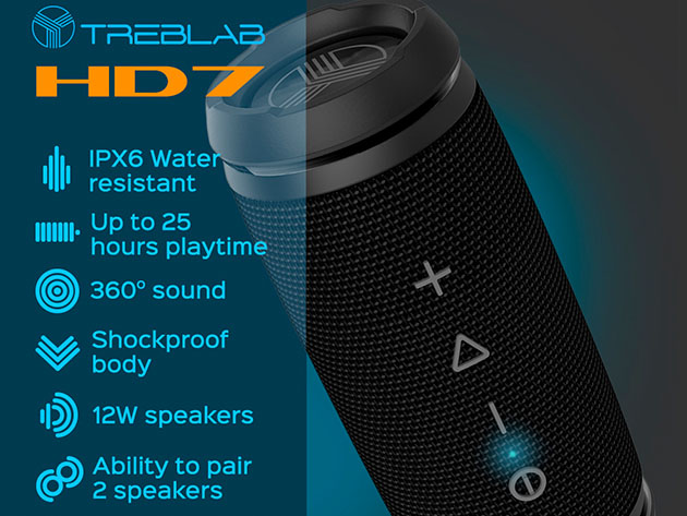 TREBLAB HD7 Bluetooth Speaker