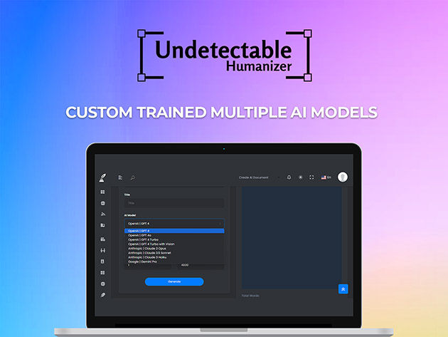 Undetectable Humanizer: Lifetime Subscription (Standard Plan)