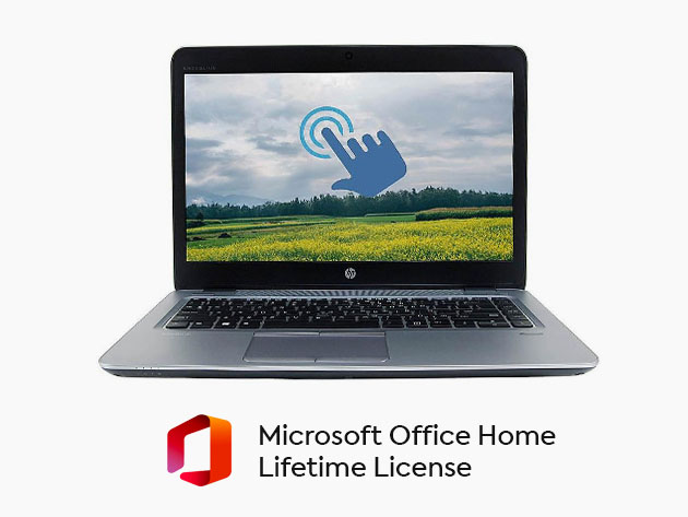 Stack Social Deal for HP EliteBook 840G4 (Refurbished) + Microsoft Office Professional 2021 Lifetime License for Windows