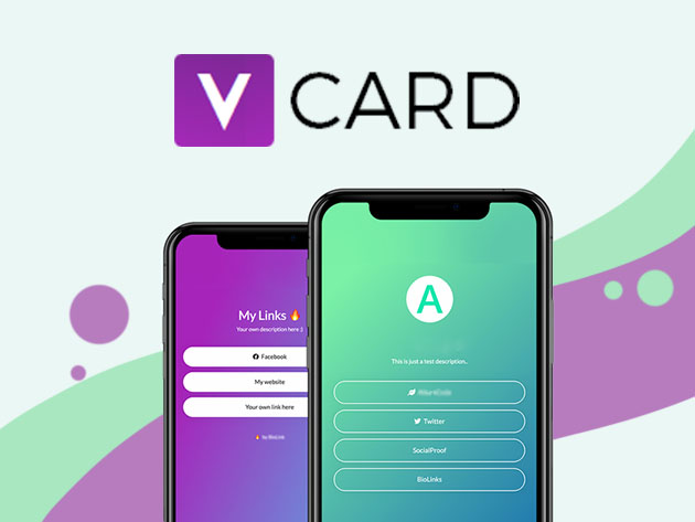 vCard: Your Virtual Business Card, Lifetime Subscription