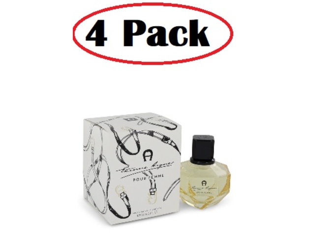 4 Pack of Aigner Pour Femme by Etienne Aigner Eau De Parfum Spray 3.4 oz