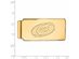 SS 14k Yellow Gold Plated NHL Carolina Hurricanes Money Clip