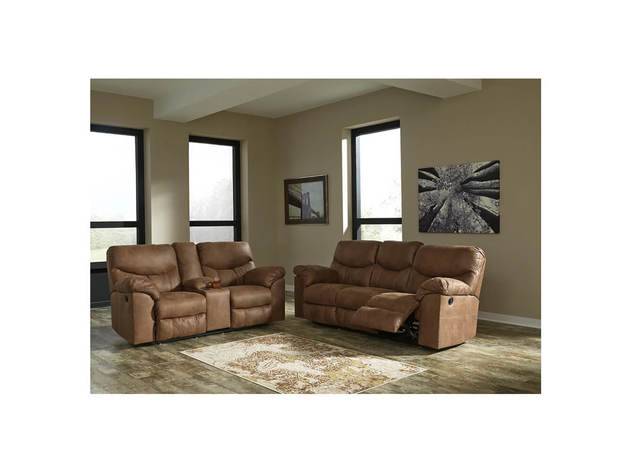 Ashley Signature Design 3380288 Boxberg Reclining Sofa - Bark