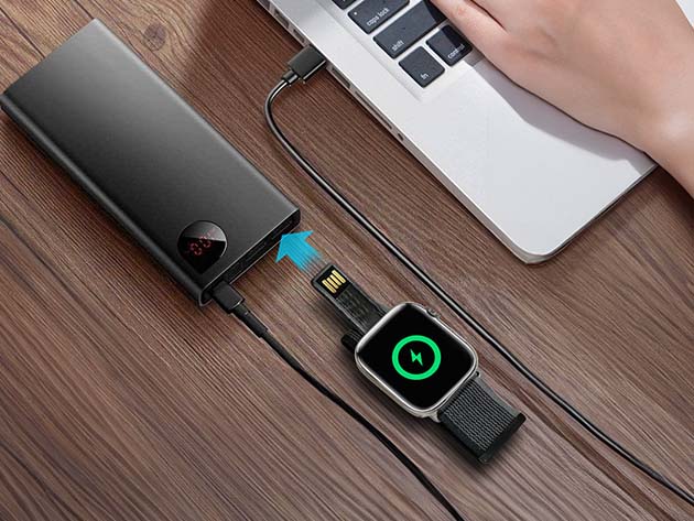 PowerBand: Apple Watch Band with Built-In MagSafe Charger