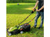 14-Inch 12Amp Lawn Mower w/Folding Handle Electric Push Lawn Corded Mower - Green and Black