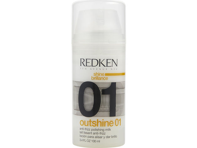 Redken By Redken Outshine 01 Anti-Frizz Polishing Milk 3.4 Oz (Packaging May Vary) For Unisex (Package Of 5)