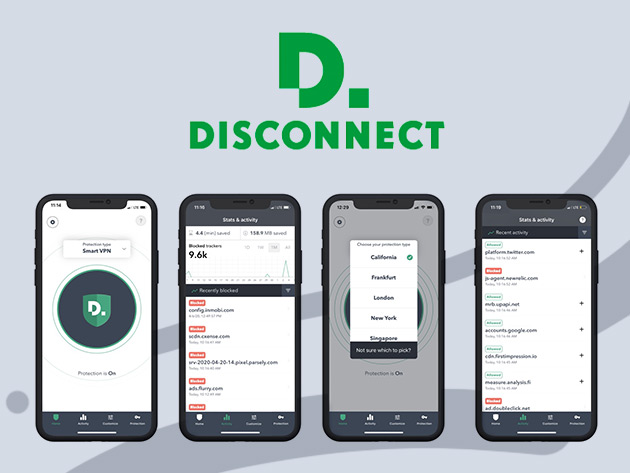 Disconnect iOS Premium VPN: 2-Yr Subscription
