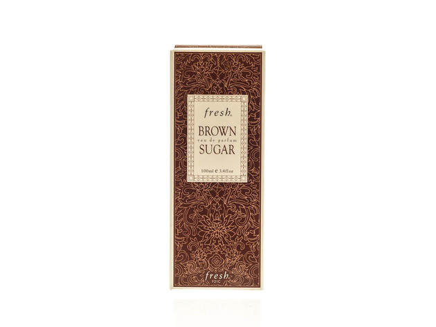 Fresh Eau De Parfum Scented by Citrus with Glass Bottle - Brown Sugar - 3.4 oz