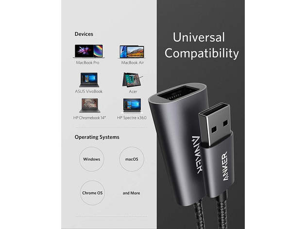 Anker PowerExpand USB 3.0 to Gigabit Ethernet Adapter