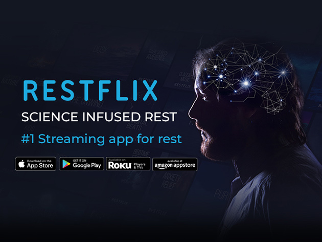 Restflix: Restful Sleep Streaming (Lifetime Subscription)