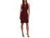Nightway Women's Sequined Lace Cocktail Dress Red Size 14