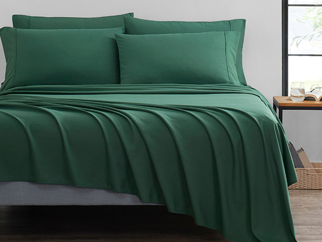 4-Piece Bamboo Comfort Luxury Sheet Set (Emerald/Twin)