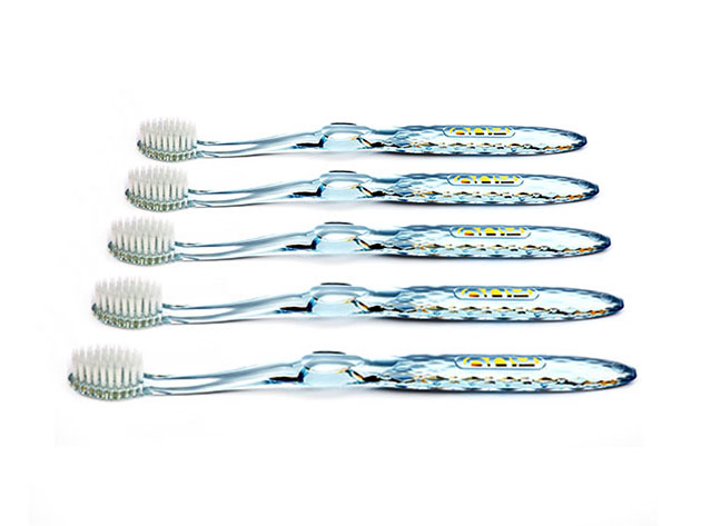 Nano-B™ Silver Toothbrush: 5-Pack | Cracked