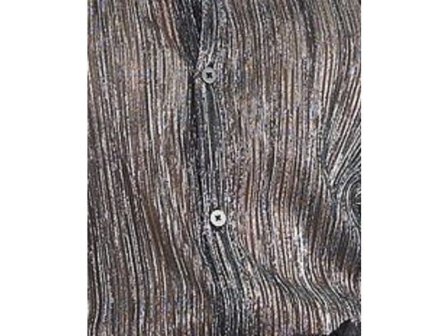 Rachel Rachel Roy Women's Ben Metallic Textured Top Silver Size Extra Large