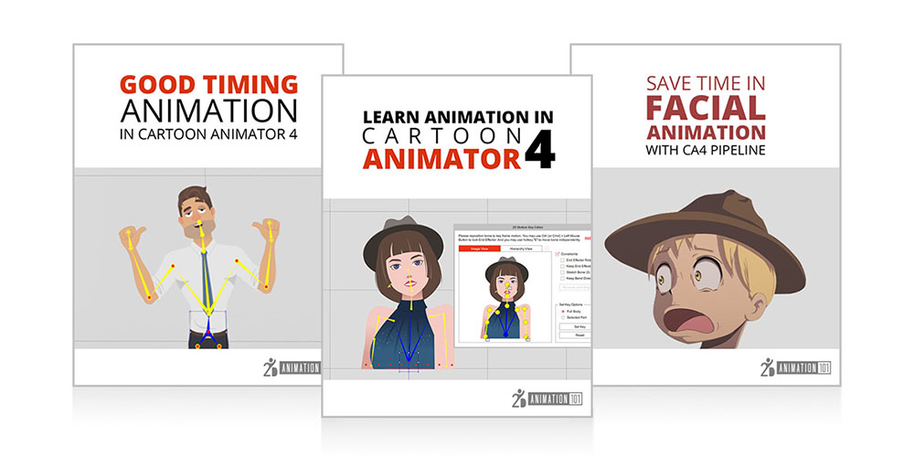 Cartoon Animator 4 Training 3-in-1 Bundle