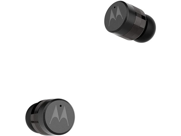 Motorola Vervebuds 110 True Wireless Compact Headphones IPX4 Water Resistant - Black