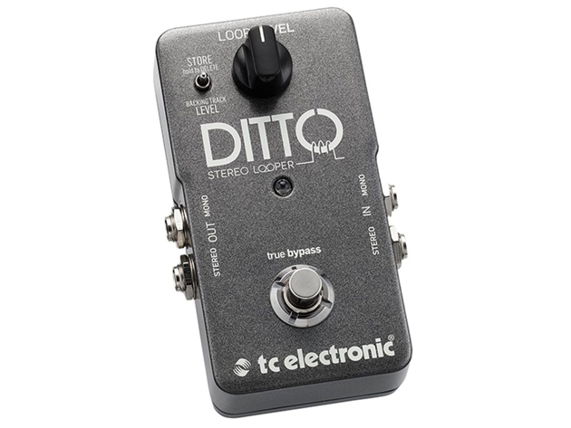 TC Electronic Ditto Loop Import/Export Stereo Looper Star Jam&Backing Track-Gray (Used, Damaged Retail Box)